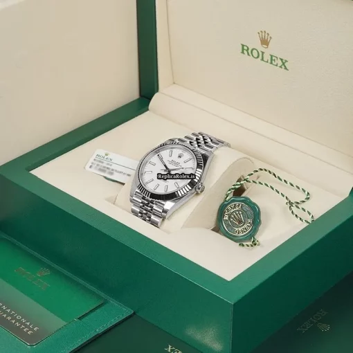 Superior Fake Rolex Datejust 126334 Automatic Movement 41mm Steel Case Mens/unisex Watch - Image 14