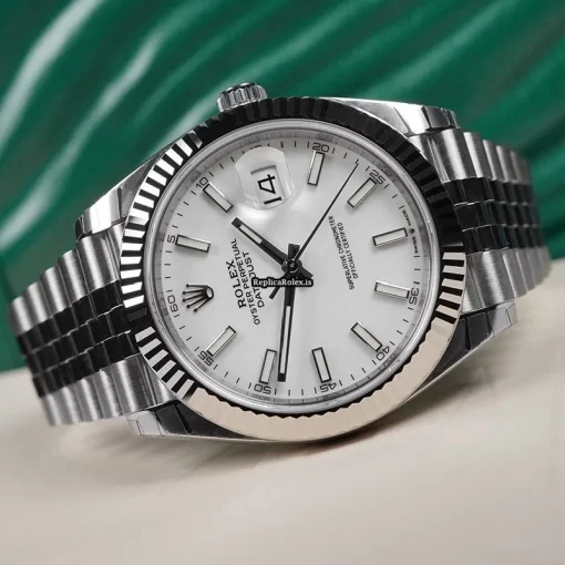 Superior Fake Rolex Datejust 126334 Automatic Movement 41mm Steel Case Mens/unisex Watch - Image 3