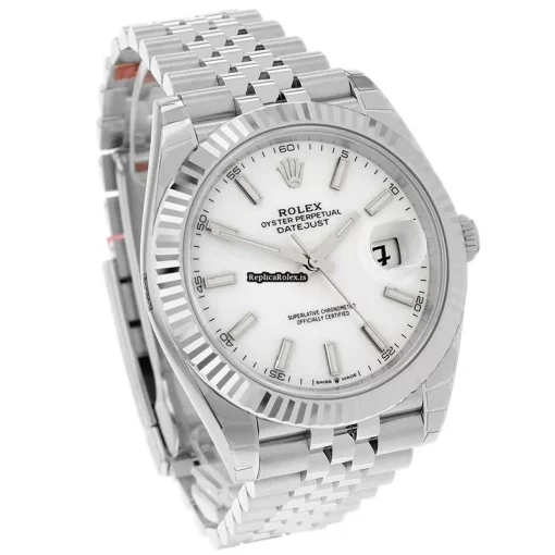 Superior Fake Rolex Datejust 126334 Automatic Movement 41mm Steel Case Mens/unisex Watch - Image 4