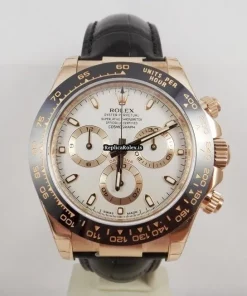 Epic Knockoff Rolex Daytona 116515ln Caliber 4130 Automatic Movement 40mm Rose Gold Case Mens/unisex Watch