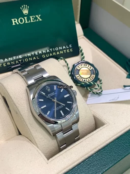 Inexpensive Replica Rolex Oyster Perpetual 34 124200 Caliber 2232 Automatic Movement 34mm Steel Case Mens/unisex Watch