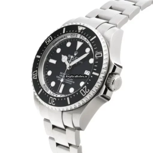 Luxury Fake Rolex Sea-dweller Deepsea 116660 Caliber 3135 Automatic Movement 44mm Steel Case Watch - Image 2
