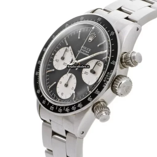 Awesome Replica Rolex Daytona 6263 Caliber 727 Manual Winding Movement 37x41mm Steel Case Mens/unisex Watch - Image 2