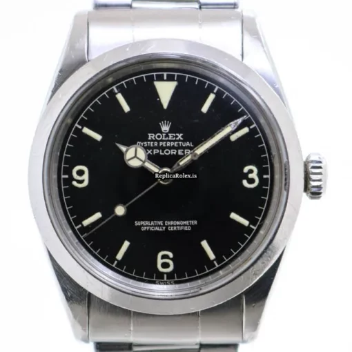 Affordable Fake Rolex Explorer 1016 Automatic Movement 36mm Steel Case Mens/unisex Watch - Image 2