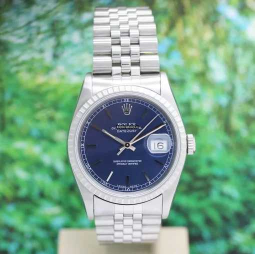 Durable Fake Rolex Datejust 16220 Caliber 3135 Automatic Movement 36mm Steel Case Mens/unisex Watch - Image 5
