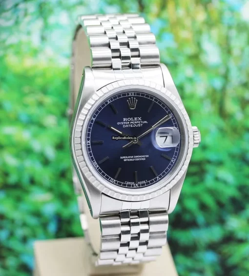 Durable Fake Rolex Datejust 16220 Caliber 3135 Automatic Movement 36mm Steel Case Mens/unisex Watch - Image 7