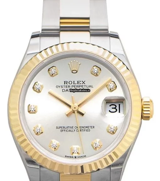 Marvellous Replica Rolex Datejust 278273 Caliber 2236 Automatic Movement 31x37mm Gold/steel Case Womens Watch