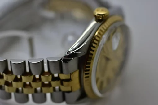 Offering Replica Rolex Datejust 1601 Automatic Movement 36mm Gold/steel Case Mens/unisex Watch - Image 3