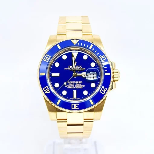 Mind-boggling Replica Rolex Submariner Date 116618lb Caliber 3135 Automatic Movement 40mm Yellow Gold Case Mens/unisex Watch