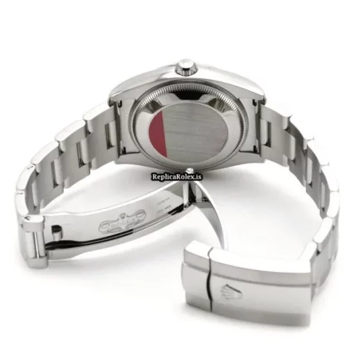 Trustworthy Replica Rolex Oyster Perpetual Date 115200 Caliber 3135 Automatic Movement 34mm Steel Case Watch - Image 4