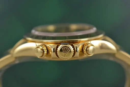 Wholesale Replica Rolex Daytona 116528 Caliber 4130 Automatic Movement 40mm Yellow Gold Case Mens/unisex Watch - Image 5