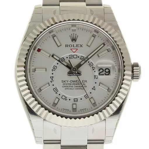 Wonderful Copies Rolex Sky-dweller 326934 Caliber 9001 Automatic Movement 42mm Steel Case Mens/unisex Watch