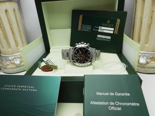 Wholesale Replica Rolex Daytona 116520 Caliber 4130 Automatic Movement 40mm Steel Case Mens/unisex Watch - Image 11