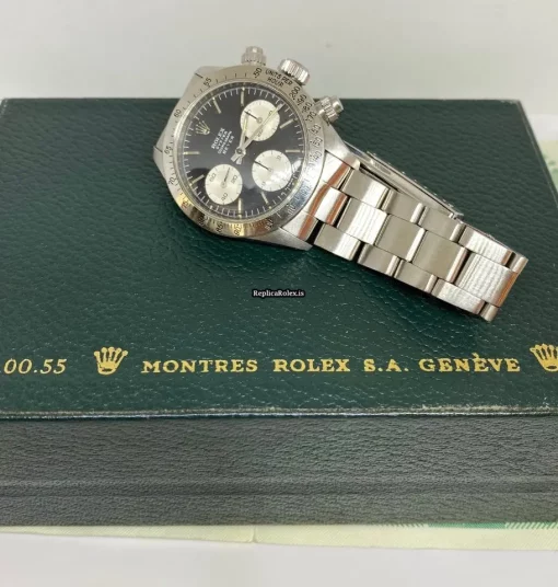 Stylish Replica Rolex Daytona 6265 Caliber 727 Manual Winding Movement 37mm Steel Case Mens/unisex Watch - Image 10