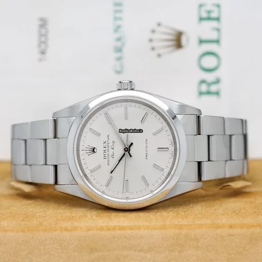 Terrific Replica Rolex Air King Precision 14000m Caliber 3130 Automatic Movement 34mm Steel Case Mens/unisex Watch