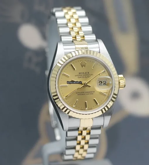 Luxury Replica Rolex Lady-datejust 79173 Caliber 2235 Automatic Movement 26mm Steel Case Womens Watch - Image 5