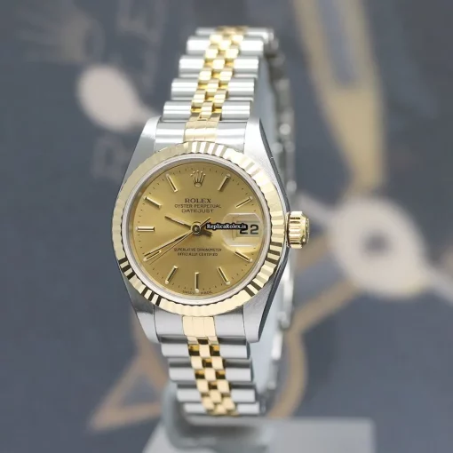 Luxury Replica Rolex Lady-datejust 79173 Caliber 2235 Automatic Movement 26mm Steel Case Womens Watch - Image 8