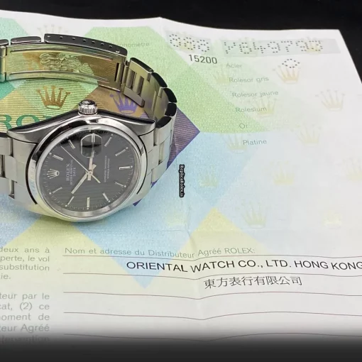 Fabulous Replica Rolex Oyster Perpetual Date 15200 Caliber 3135 Automatic Movement 34mm Steel Case Mens/unisex Watch - Image 3