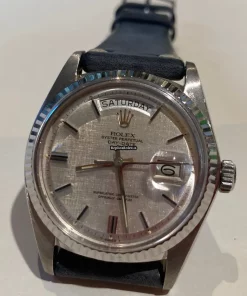 Excellent Replica Rolex Day-date 36 1803 Caliber 1556 Automatic Movement 36mm White Gold Case Mens/unisex Watch