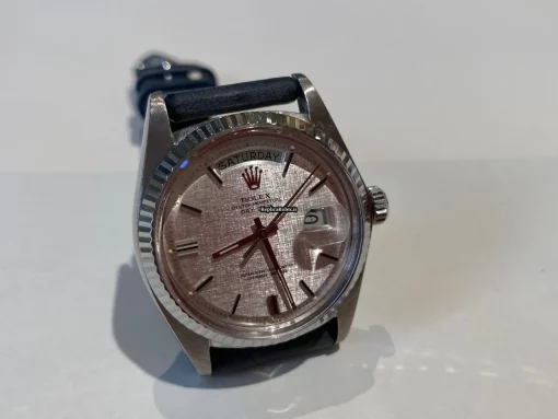 Excellent Replica Rolex Day-date 36 1803 Caliber 1556 Automatic Movement 36mm White Gold Case Mens/unisex Watch - Image 2