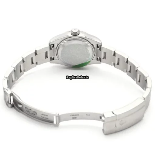 Excellent Copies Rolex Oyster Perpetual 26 176200 Caliber 2231 Automatic Movement 26mm Steel Case Womens Watch - Image 4