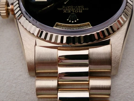 Fabulous Replica Rolex Day-date 36 18238 Automatic Movement Yellow Gold Case Mens/unisex Watch - Image 12