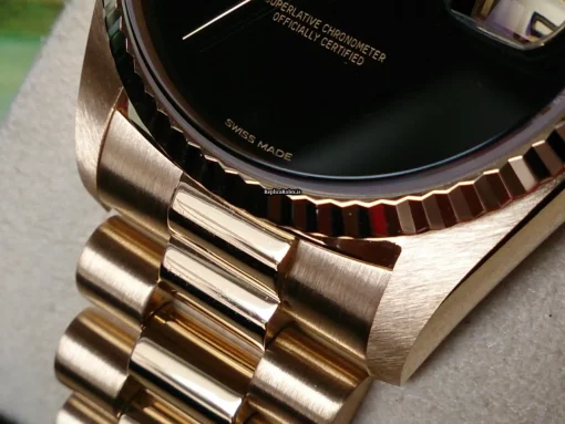 Fabulous Replica Rolex Day-date 36 18238 Automatic Movement Yellow Gold Case Mens/unisex Watch - Image 13