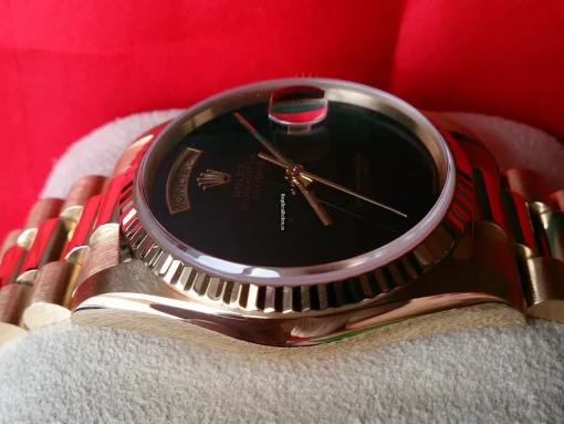 Fabulous Replica Rolex Day-date 36 18238 Automatic Movement Yellow Gold Case Mens/unisex Watch - Image 4