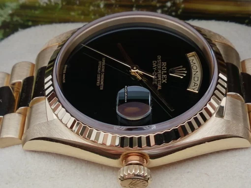 Fabulous Replica Rolex Day-date 36 18238 Automatic Movement Yellow Gold Case Mens/unisex Watch - Image 8