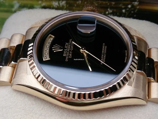 Fabulous Replica Rolex Day-date 36 18238 Automatic Movement Yellow Gold Case Mens/unisex Watch - Image 9