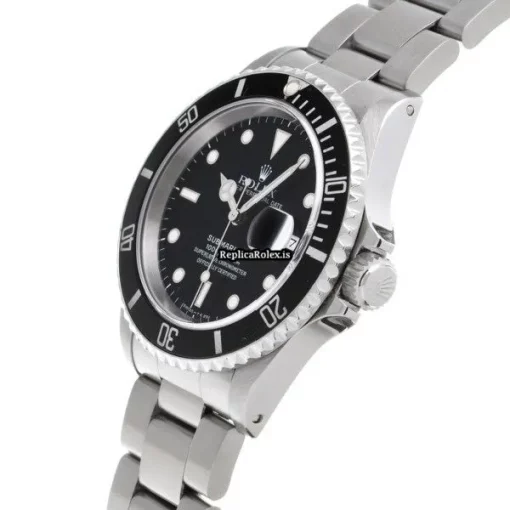 Marvellous Replica Rolex Submariner Date 16610 Caliber 3135 Automatic Movement 40mm Steel Case Watch - Image 2