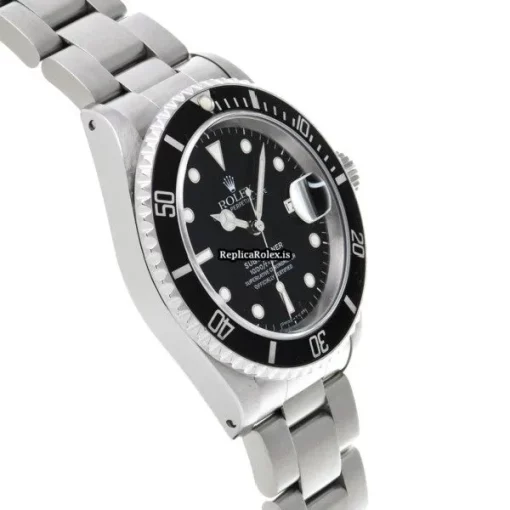 Marvellous Replica Rolex Submariner Date 16610 Caliber 3135 Automatic Movement 40mm Steel Case Watch - Image 3