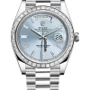 Swiss Replica Rolex Day-date 40 228396tbr Caliber 3255 Automatic Movement 40x48mm Platinum Case Mens/unisex Watch