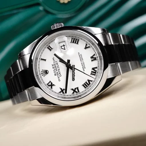 Fabulous Fake Rolex Datejust 126200 Automatic Movement 36mm Steel Case Mens/unisex Watch - Image 3
