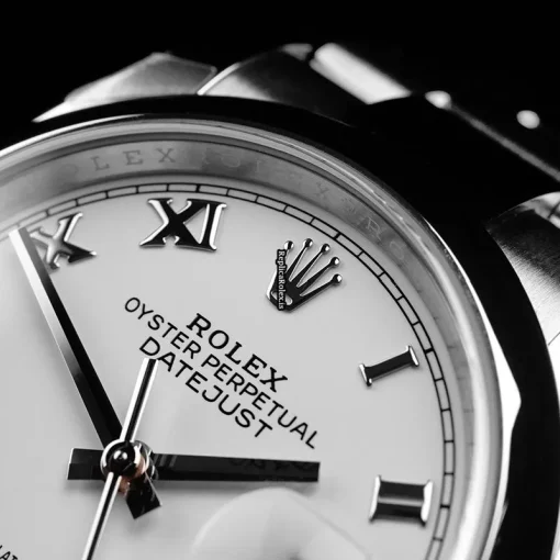 Fabulous Fake Rolex Datejust 126200 Automatic Movement 36mm Steel Case Mens/unisex Watch - Image 5