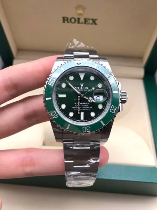 Wonderful Replica Rolex Submariner Date 116610lv Caliber 3135 Automatic Movement 40mm Steel Case Mens/unisex Watch - Image 5