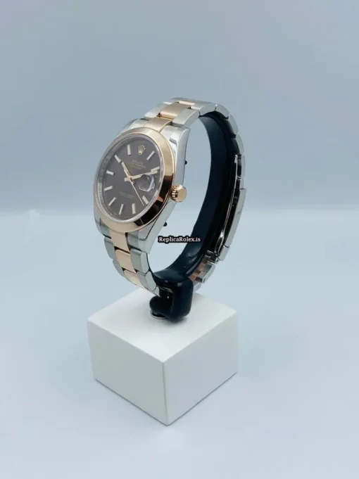 Amazing Fakes Rolex Datejust 126301 Caliber 3235 Automatic Movement 41mm Gold/steel Case Mens/unisex Watch - Image 3