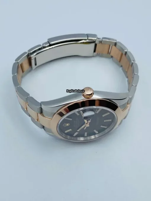 Amazing Fakes Rolex Datejust 126301 Caliber 3235 Automatic Movement 41mm Gold/steel Case Mens/unisex Watch - Image 4