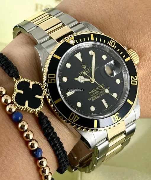 Wonderful Fake Rolex Submariner Date 16613 Caliber 3135 Automatic Movement 40mm Steel Case Mens/unisex Watch