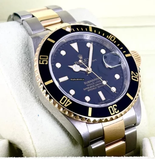 Wonderful Fake Rolex Submariner Date 16613 Caliber 3135 Automatic Movement 40mm Steel Case Mens/unisex Watch - Image 3