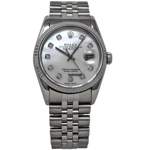 Reliable Replica Rolex Datejust 16220 Automatic Movement 36mm Steel Case Mens/unisex Watch - Image 2