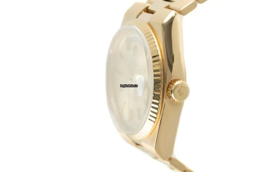 Reliable Replica Rolex Day-date Oysterquartz 19018 Caliber 5055 Quartz Movement 36mm Yellow Gold Case Mens/unisex Watch - Image 6