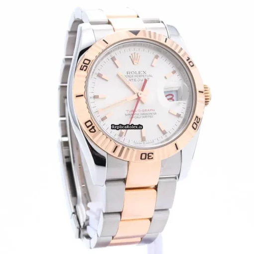 Neat Replica Rolex Datejust Turn-o-graph 116261 Automatic Movement 36mm Gold/steel Case Mens/unisex Watch - Image 8