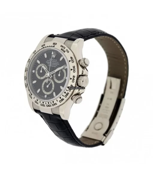 Wonderful Imitation Rolex Daytona 116519 Automatic Movement 40mm White Gold Case Mens/unisex Watch - Image 2