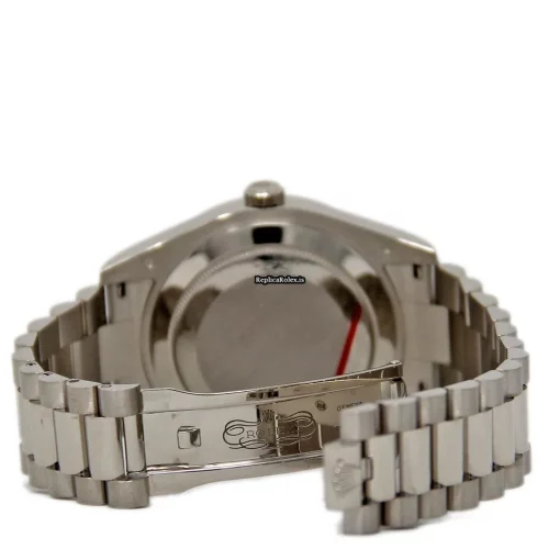 Design Replicas Rolex Day-date II 218239 Caliber 3255 Automatic Movement 41mm White Gold Case Mens/unisex Watch - Image 4