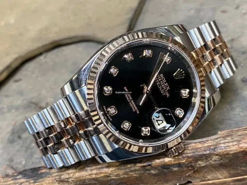 Wholesale Fake Rolex Datejust 116231 Caliber 3135 Automatic Movement 36mm Gold/steel Case Mens/unisex Watch