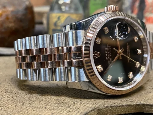 Wholesale Fake Rolex Datejust 116231 Caliber 3135 Automatic Movement 36mm Gold/steel Case Mens/unisex Watch - Image 11
