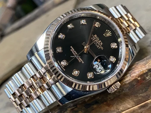 Wholesale Fake Rolex Datejust 116231 Caliber 3135 Automatic Movement 36mm Gold/steel Case Mens/unisex Watch - Image 13