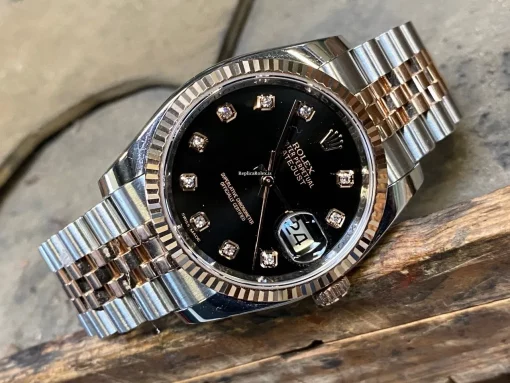 Wholesale Fake Rolex Datejust 116231 Caliber 3135 Automatic Movement 36mm Gold/steel Case Mens/unisex Watch - Image 2