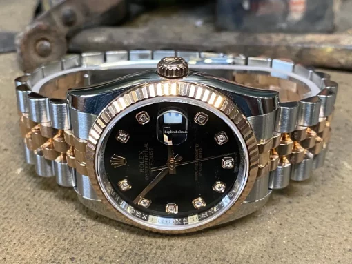 Wholesale Fake Rolex Datejust 116231 Caliber 3135 Automatic Movement 36mm Gold/steel Case Mens/unisex Watch - Image 4